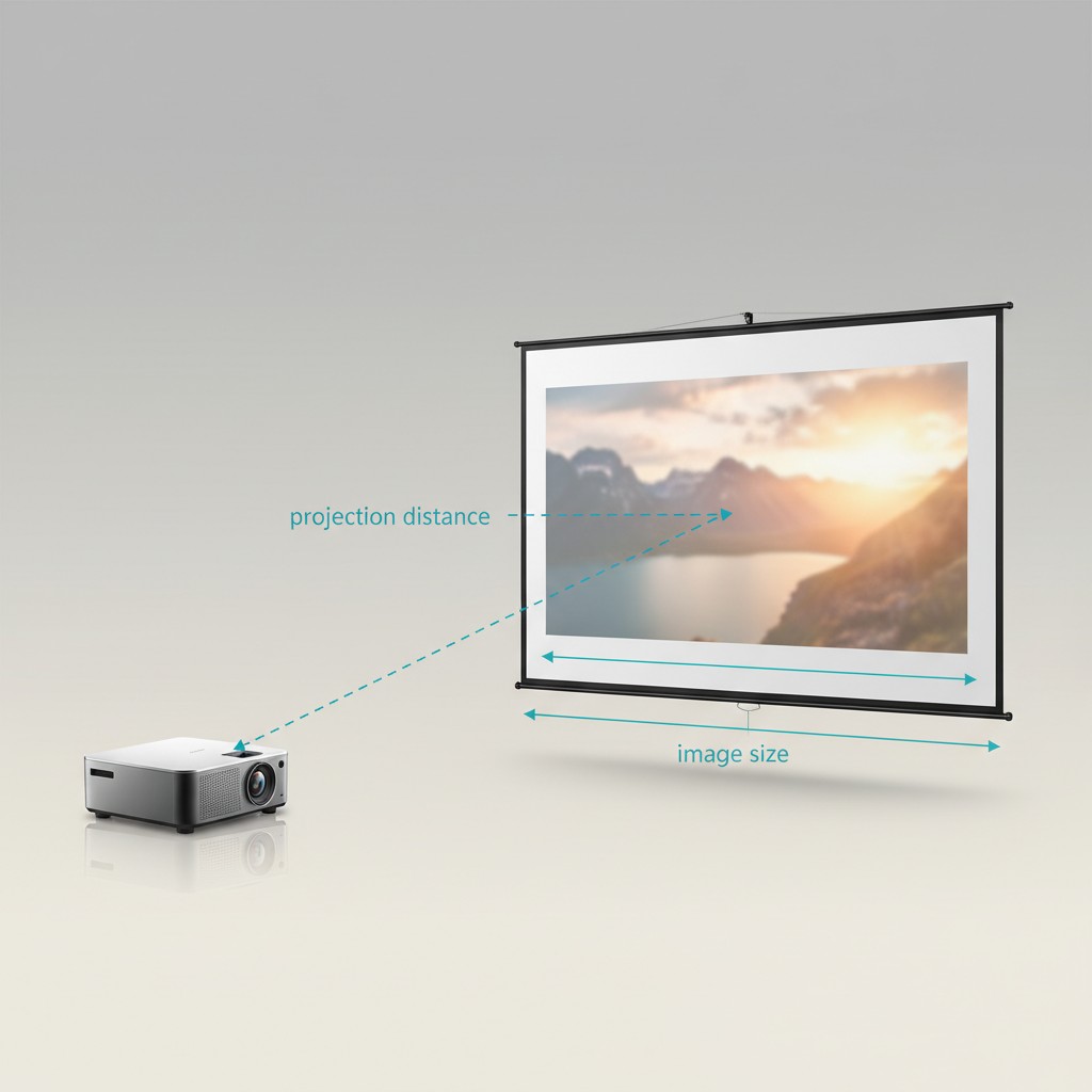 Distance de Projection et Taille d'Image : Le Guide Complet du Recul Vidéoprojecteur
