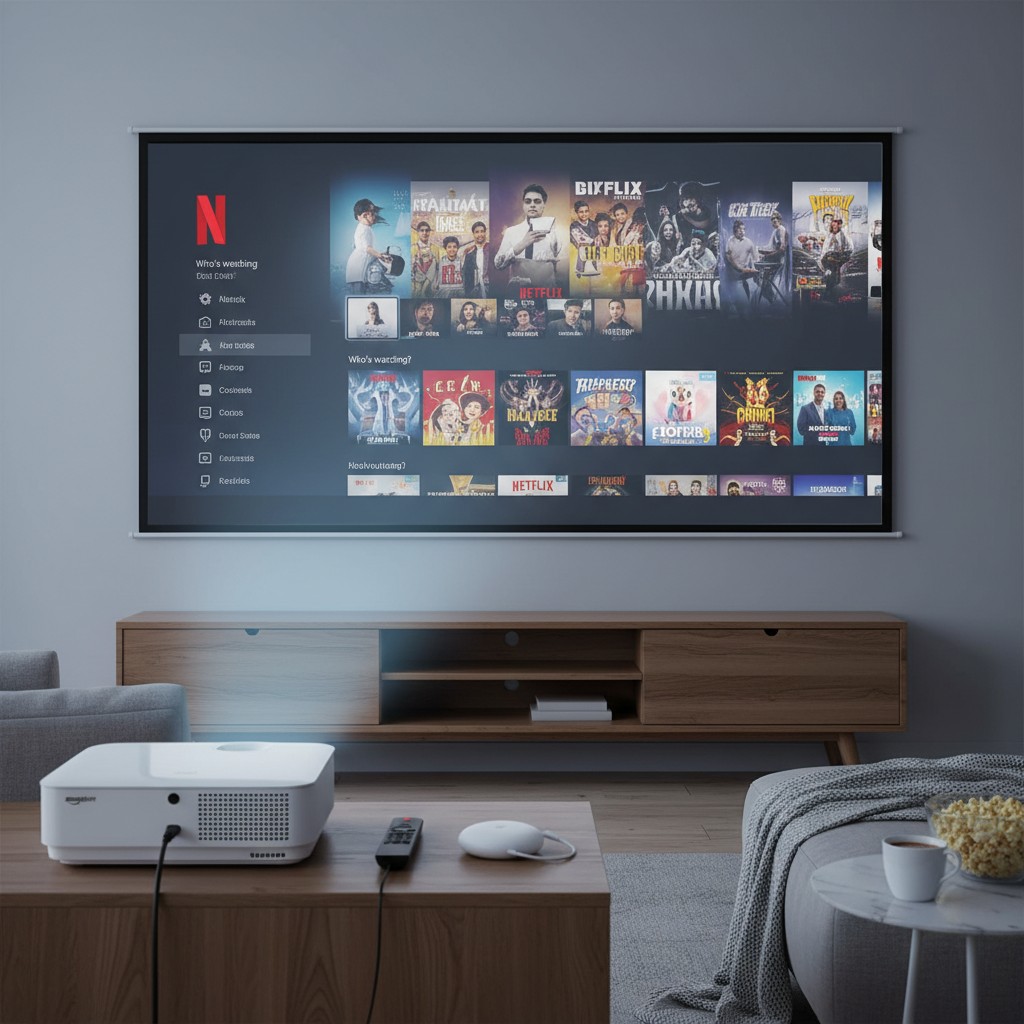 Netflix sur Vidéoprojecteur : le Guide Complet 2026