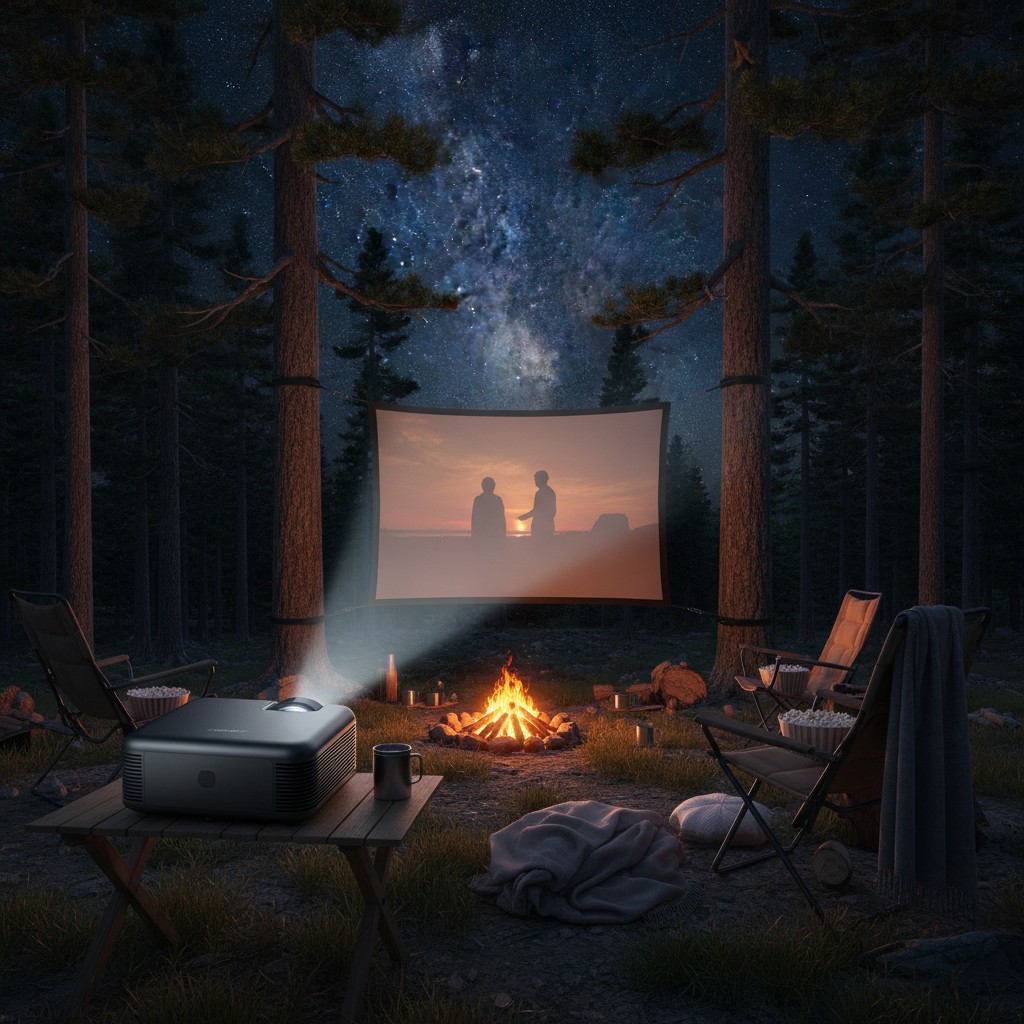 Vidéoprojecteur Camping : le Guide Complet pour des Soirées Cinéma en Plein Air