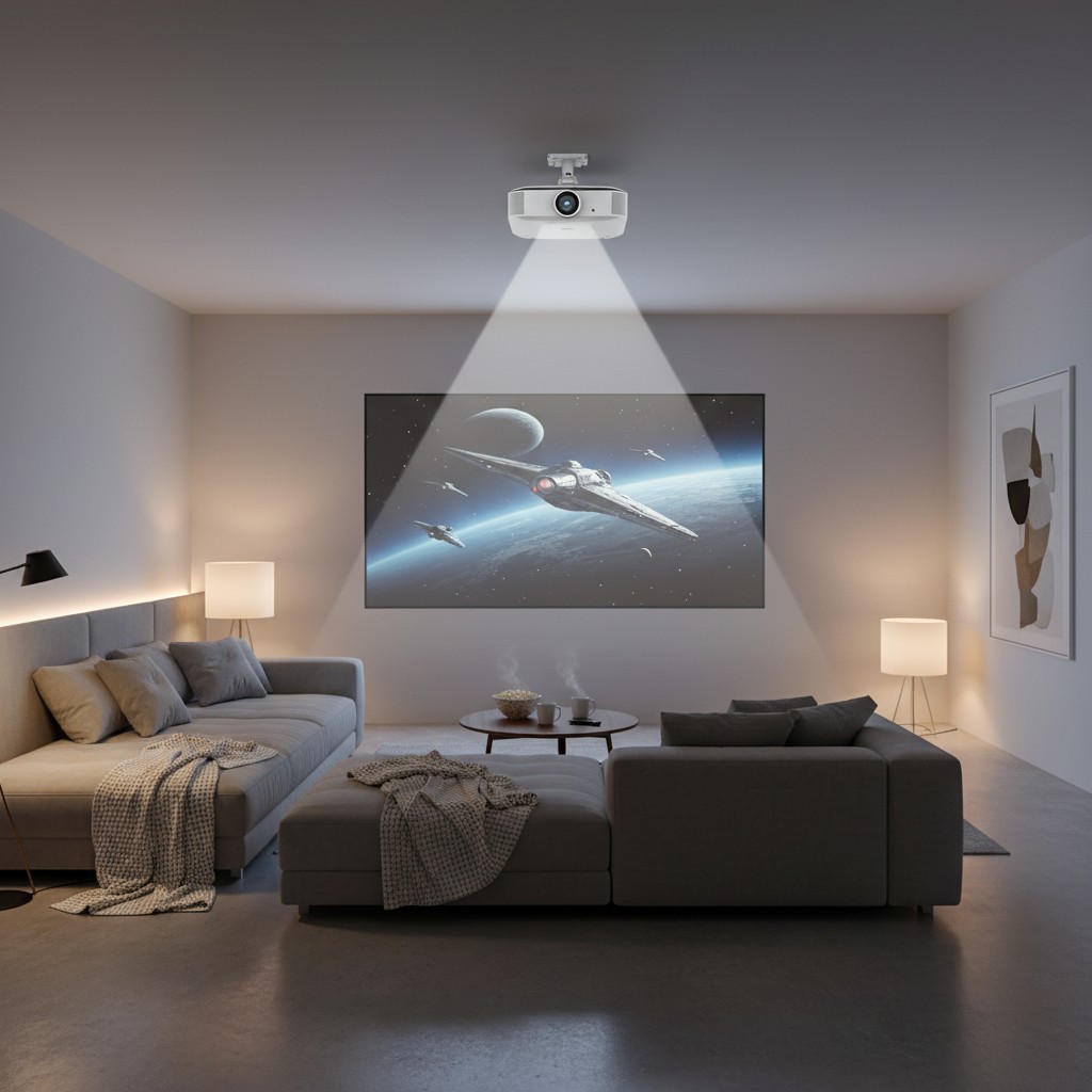 Vidéoprojecteur dans une Chambre : Guide Complet d'Installation 2026