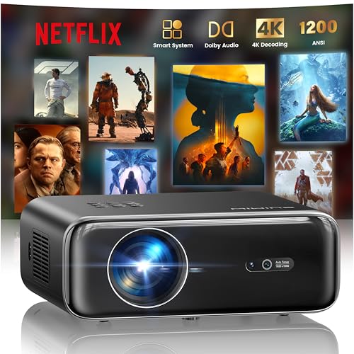 Vidéoprojecteur 4K Netflix Dolby